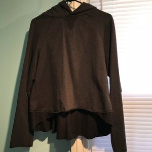 Lululemon hoodie pullover with ruffle